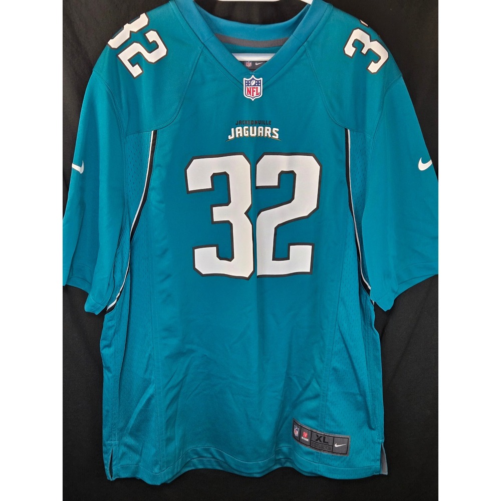 Nike Jacksonville Jaguars Jones-Drew 32 Jersey Mens XL Teal NFL‎ Football NEW!